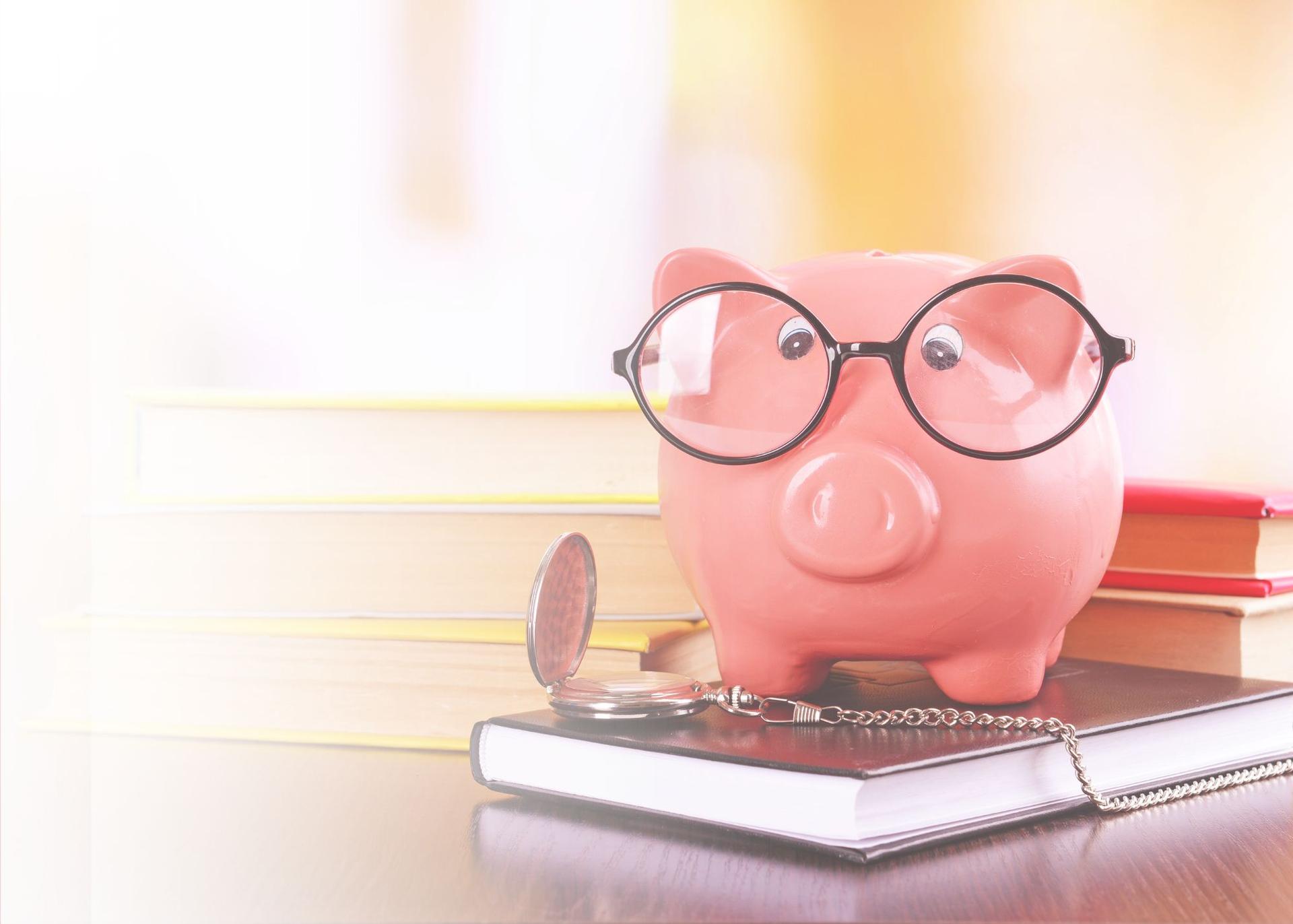 A piggy bank.